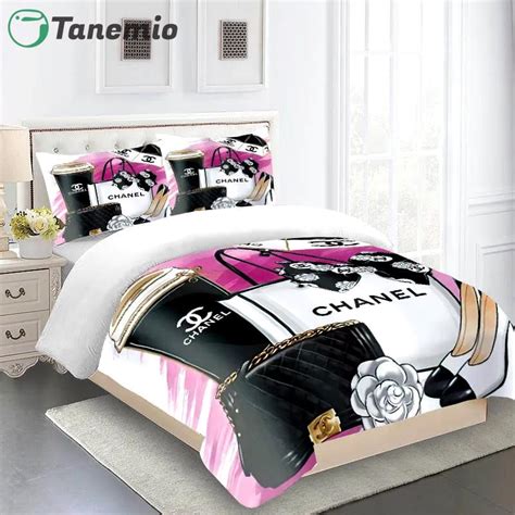 cheap chanel bed covers|Chanel Bedding Set .